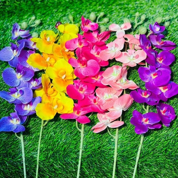 Artificial Orchid Stems (5 Colors)