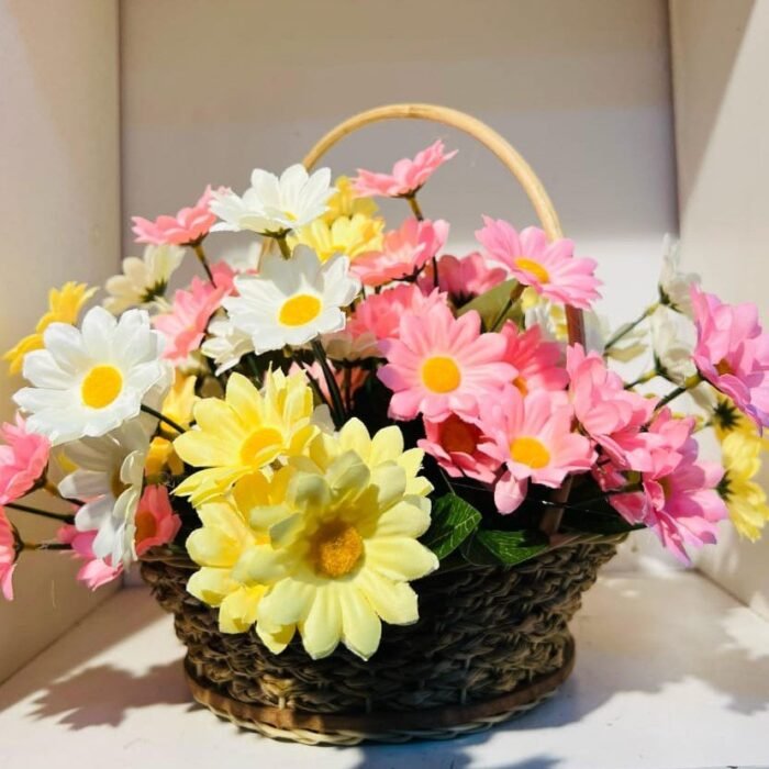 The Cheerful Daisy Basket