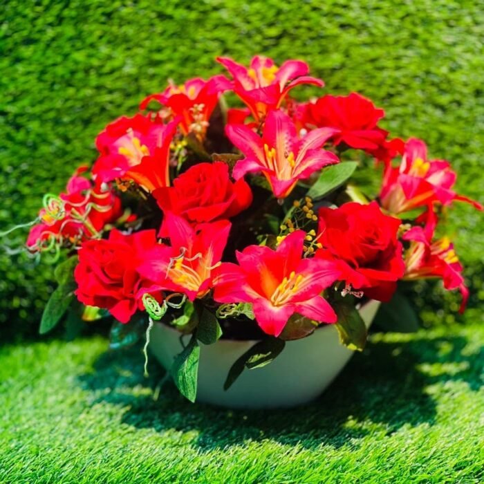 The Crimson Passion Centerpiece