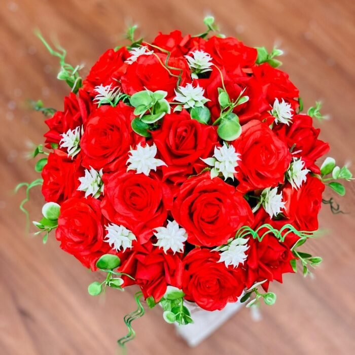 Crimson Velvet Statement Bouquet