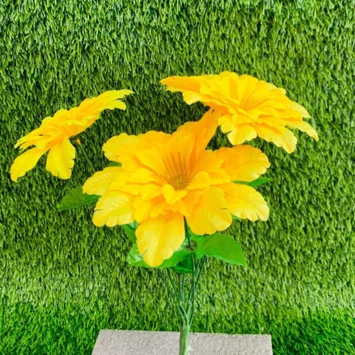 Pure Sunshine Yellow Dahlia Flowers