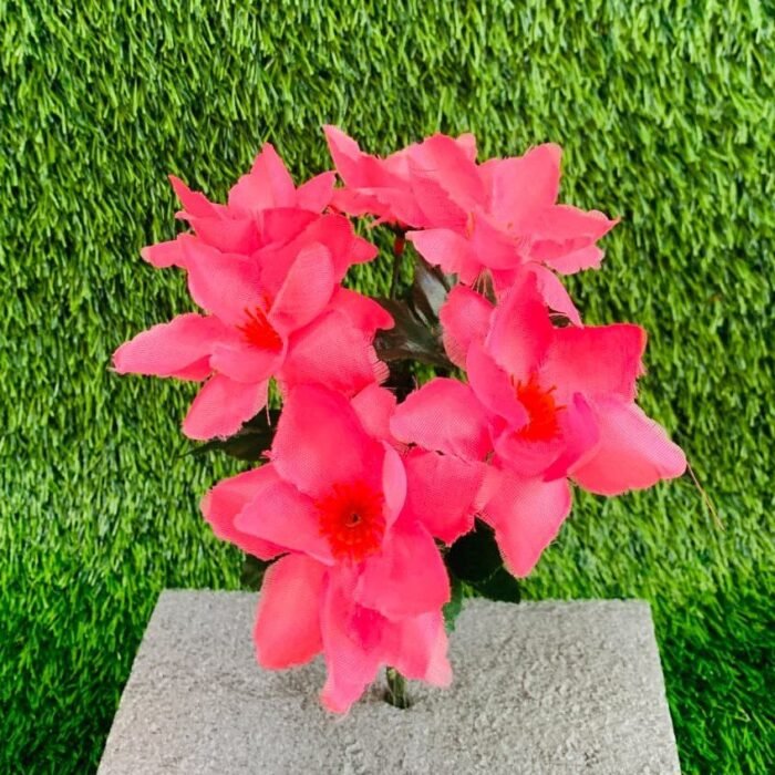 Vibrant Deep Pink Magnolia-Style Artificial Flower